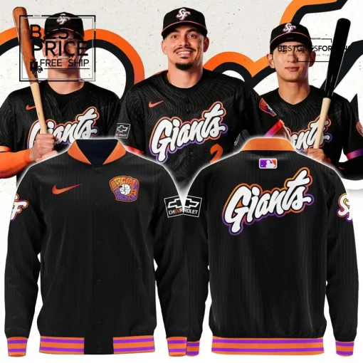 San Francisco City Connect Limited Edition Baseball Jacket