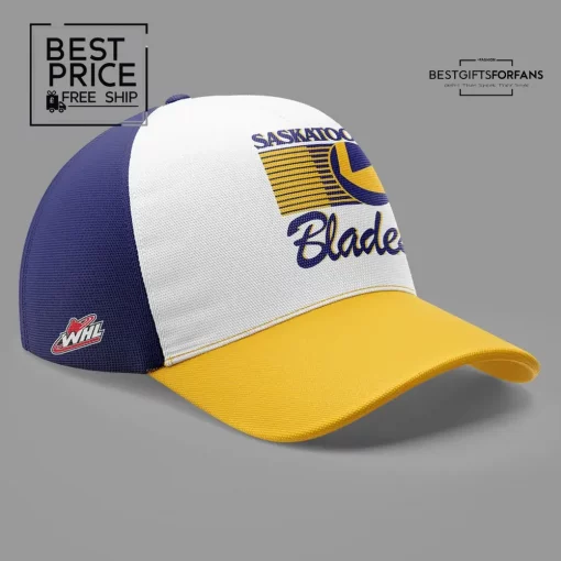 Saskatoon Blades Retro Custom Hockey Jersey
