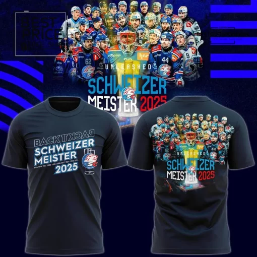 ZSC Lions Schweizer Meister 2025 Limited Edition T-Shirt