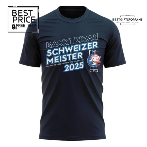 ZSC Lions Schweizer Meister 2025 Limited Edition T-Shirt
