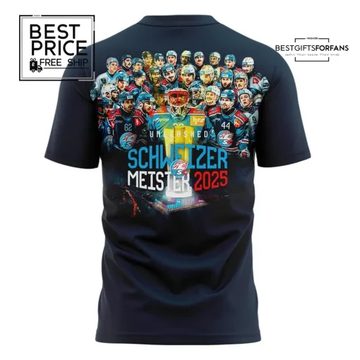 ZSC Lions Schweizer Meister 2025 Limited Edition T-Shirt
