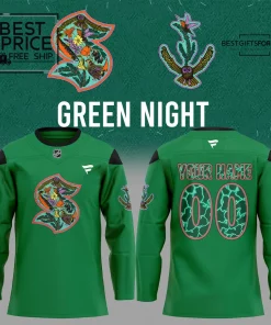 Seattle Kraken Green Night Custom Name Limited Edition Hockey Jersey