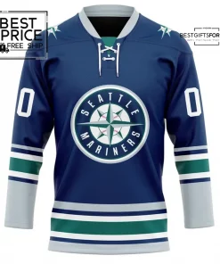 Seattle Mariners Custom Limited Edition Hockey Jersey