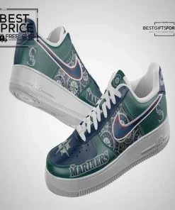 Seattle Mariners Special Edition Air Force Sneakers 5