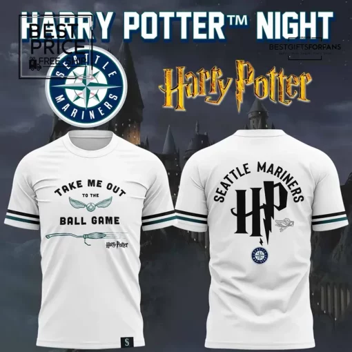 Seattle Mariners Harry Potter Night 2025 Limited Edition T-Shirt