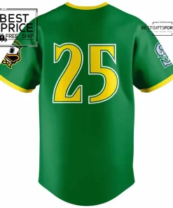 Seattle Mariners x 2025 University of Oregon Special Edition Baseball Jersey 1