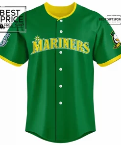 Seattle Mariners x University of Oregon Night 2025 Special Edition Baseball Jersey