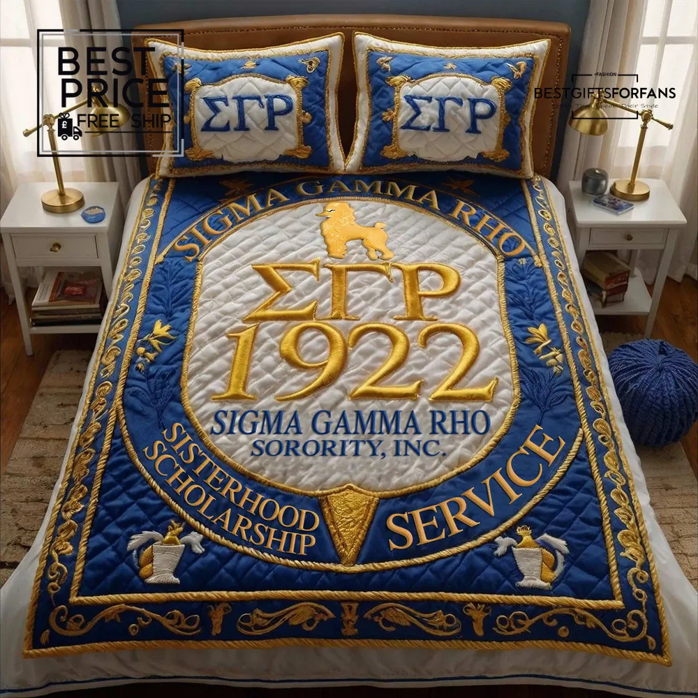 Sigma Gamma Rho Sorority Special Edition Bedding Set Sigma Gamma Rho Sorority Special Edition Bedding Set