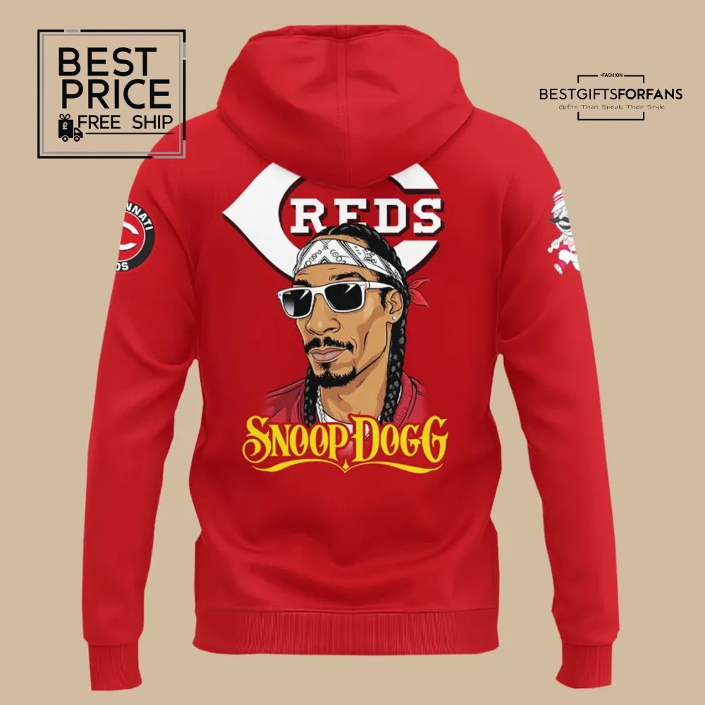 Snoop Dogg x Cincinnati Reds Hoodie Snoop Dogg x Cincinnati Reds Hoodie