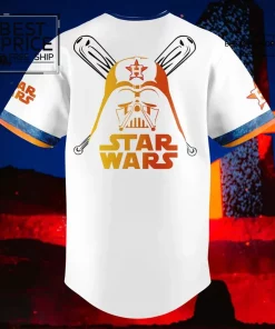 Star Wars x Houston Astros Special Edition White Baseball Jersey 3