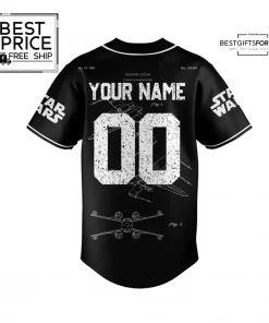 Starwars Red Squadron Special Edition Baseball Jersey 3