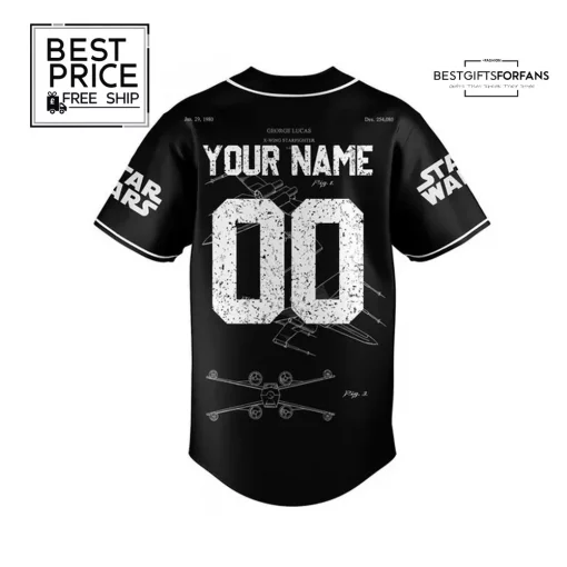 Star Wars Red Squadron Custom Special Edition Baseball Jersey