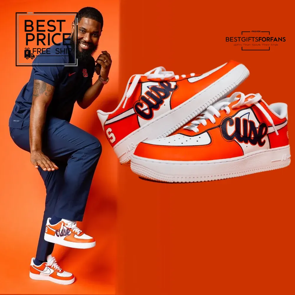 Syracuse Limited Edition Custom Air Force 1 Shoes Syracuse Limited Edition Custom Air Force 1 Shoes