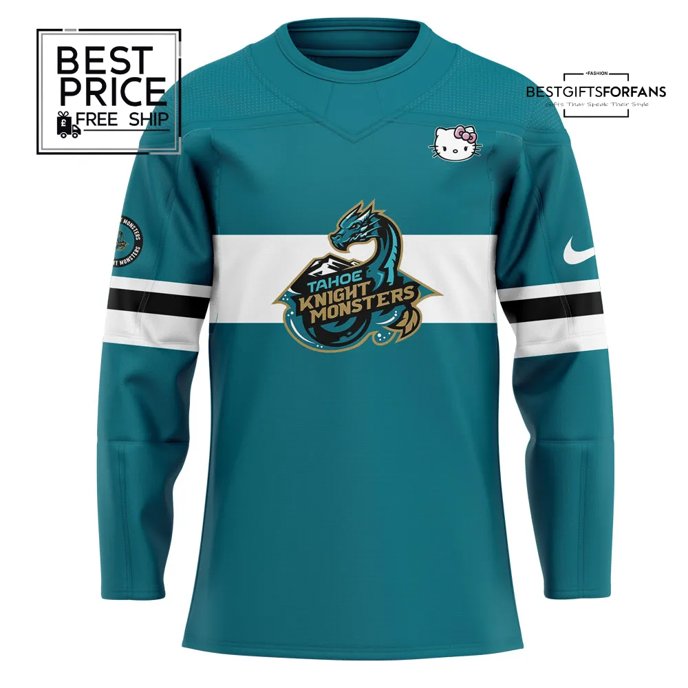 Tahoe Knight Monsters x Hello Kitty Limited Edition Hockey Jersey Tahoe Knight Monsters x Hello Kitty Limited Edition Hockey Jersey