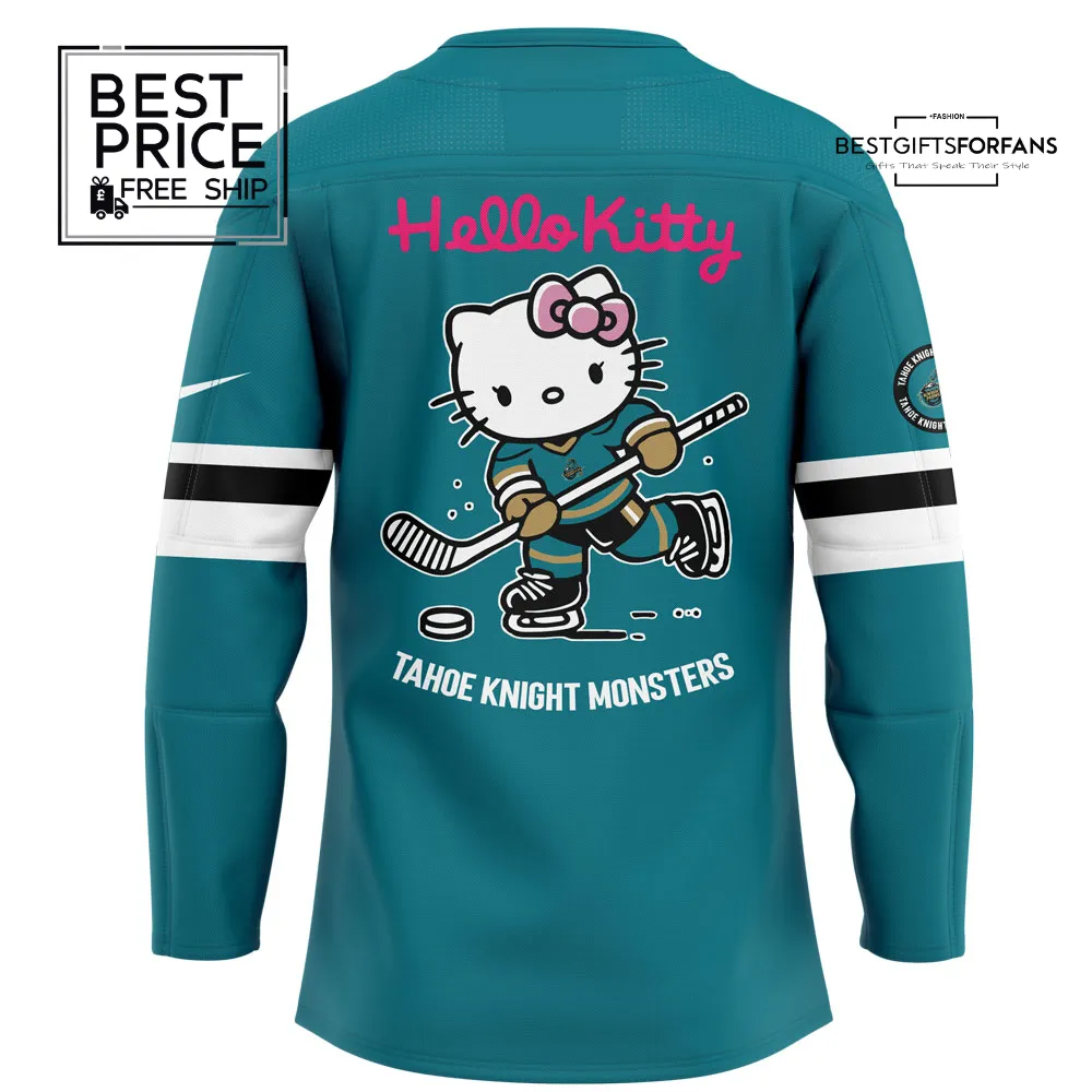 Tahoe Knight Monsters x Hello Kitty Limited Edition Hockey Jersey Tahoe Knight Monsters x Hello Kitty Limited Edition Hockey Jersey
