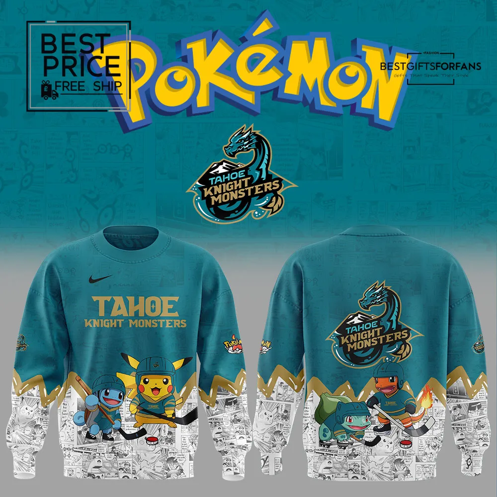 Tahoe Knight Monsters x Pokémon Special Edition Sweatshirt Tahoe Knight Monsters x Pokémon Special Edition Sweatshirt