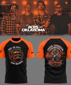 The Boys From Oklahoma Cross Canadian Ragweed x OSU Special Edition T-Shirt