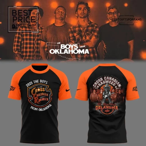 The Boys From Oklahoma Cross Canadian Ragweed x OSU Special Edition T-Shirt