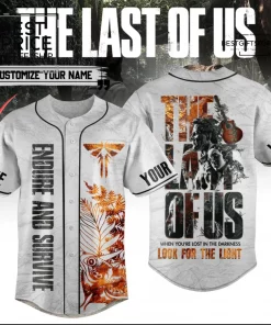 The Last of Us Custom Special Edition Baseball Jersey