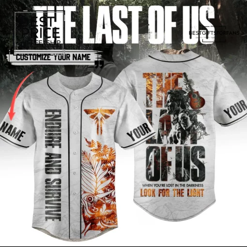 The Last of Us Custom Special Edition Baseball Jersey