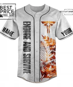 The Last of Us Custom Special Edition Baseball Jersey