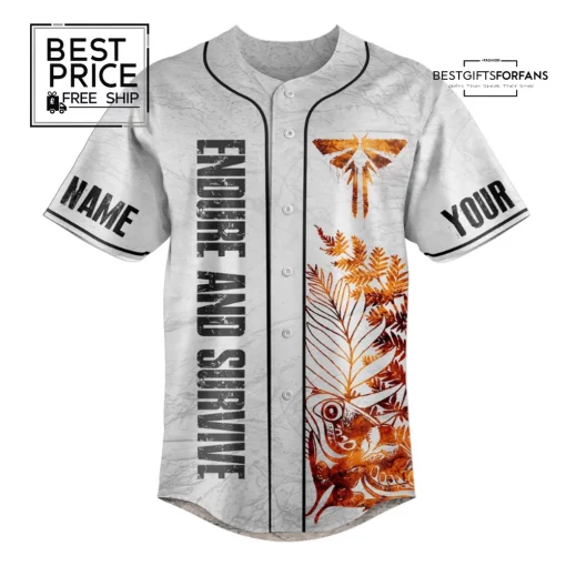 The Last of Us Custom Special Edition Baseball Jersey