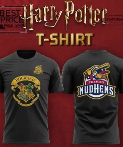 Toledo Mud Hens x Harry Potter Custom Crossover Limited Edition T-Shirt