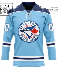 Toronto Blue Jays Custom Hockey Jersey