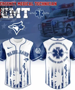 Toronto Blue Jays EMT/EMS Appreciation Special Edition Baseball Jersey