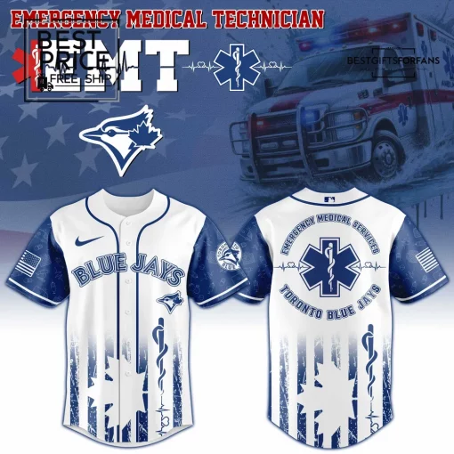 Toronto Blue Jays EMT/EMS Appreciation Special Edition Baseball Jersey