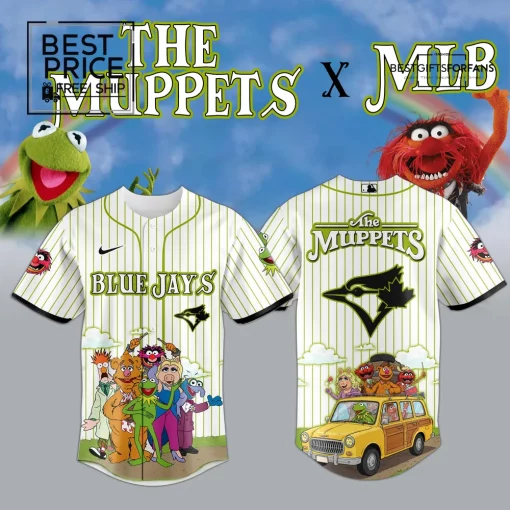 Toronto Blue Jays x The Muppets Custom Crossover Special Edition Baseball Jersey