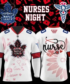 Toronto Maple Leafs Nurses Night Limited Edition Hockey Jersey
