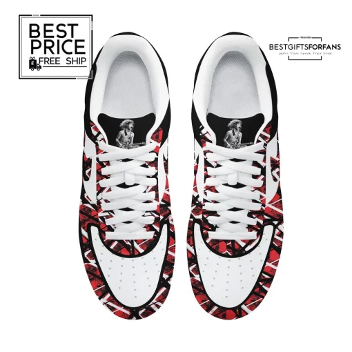 Eddie Van Halen Frankenstrat Custom Air Force 1 Sneakers