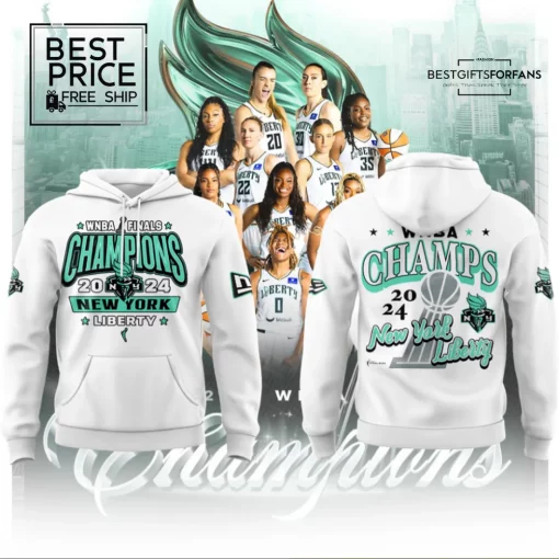 New York Liberty WNBA Champions 2024 Limited Edition Hoodie