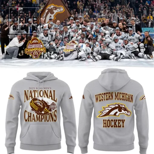 Western Michigan Hockey 2025 NCAA Men’s National Champions Limited Edition Hoodie