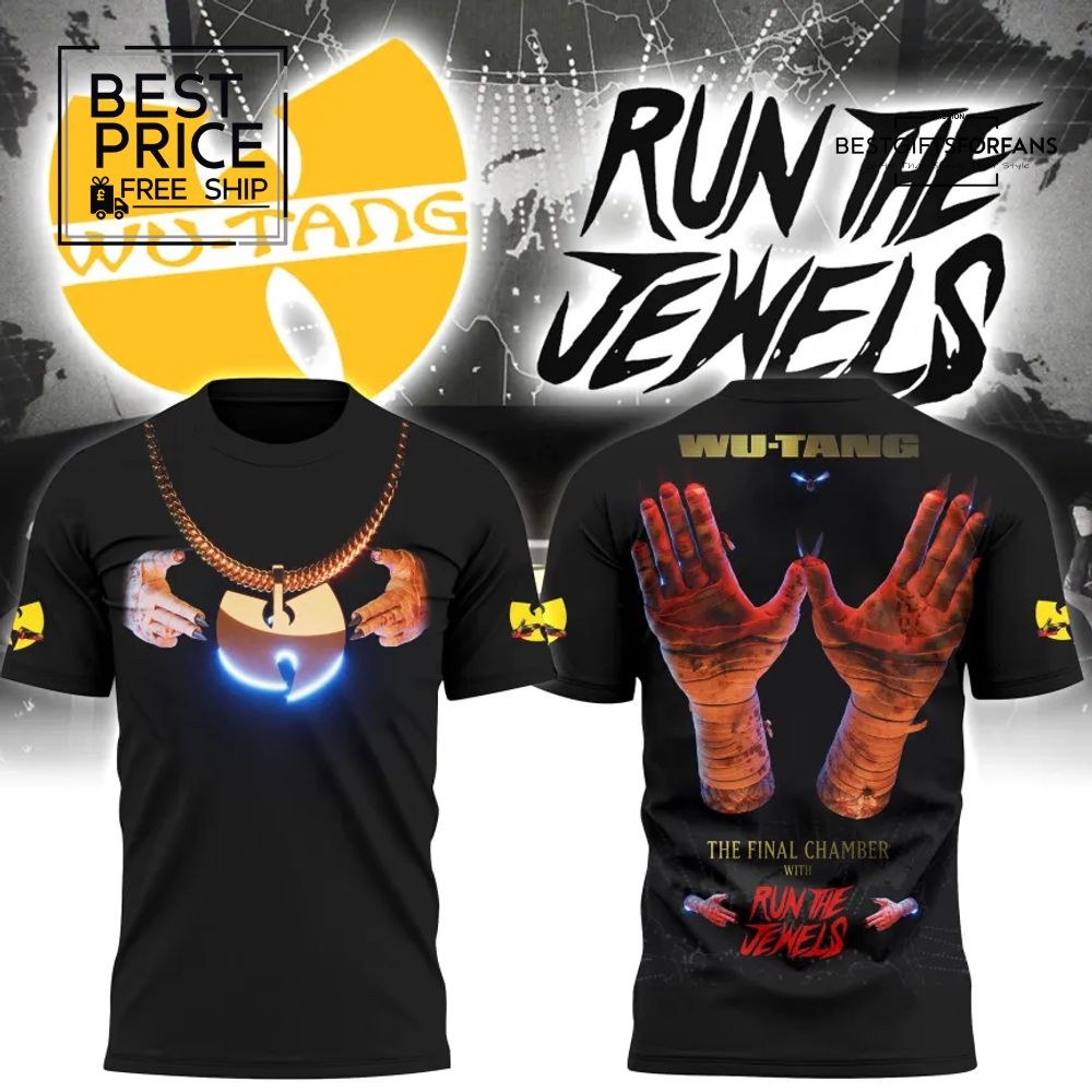 Wu-Tang Clan The Final Chamber with Run The Jewels Special Edition T-Shirt Wu-Tang Clan The Final Chamber with Run The Jewels Special Edition T-Shirt