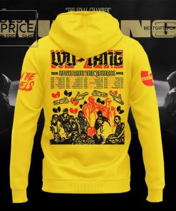 Wu-Tang Clan The Final Chamber 2025 Limited Edition Yellow Hoodie