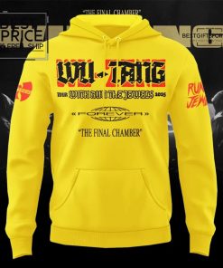 Wu-Tang Clan The Final Chamber 2025 Limited Edition Yellow Hoodie