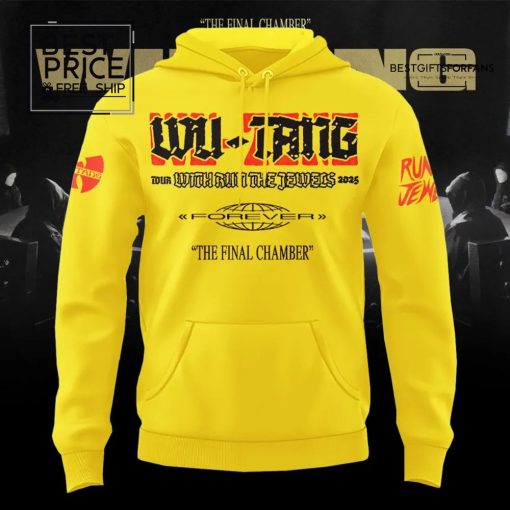 Wu-Tang Clan The Final Chamber 2025 Limited Edition Yellow Hoodie