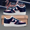 Custom New York Yankees Air Force Style Shoes
