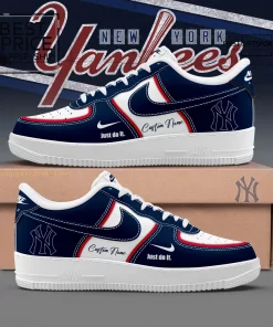 New York Yankees Nike Air Force 1 Shoes