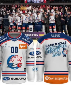 ZSC Lions Schweizermeister 2025 Limited Edition Hockey Jersey