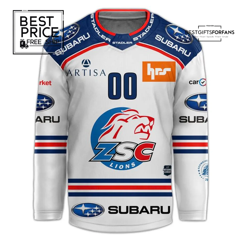 ZSC Lions Schweizermeister 2025 Limited Edition Hockey Jersey ZSC Lions Schweizermeister 2025 Limited Edition Hockey Jersey
