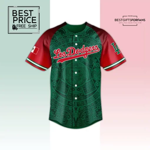Los Dodgers Mexican Heritage Limited Edition Baseball Jersey