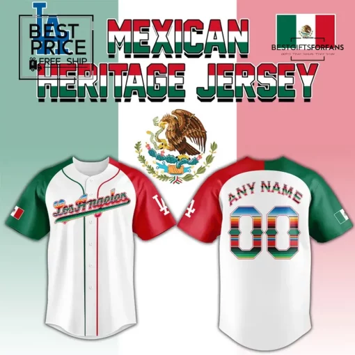 Mexican Heritage Night Limited Edition Baseball Jersey