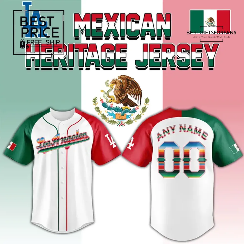 Mexican Heritage Night Limited Edition Baseball Jersey Mexican Heritage Night Limited Edition Baseball Jersey