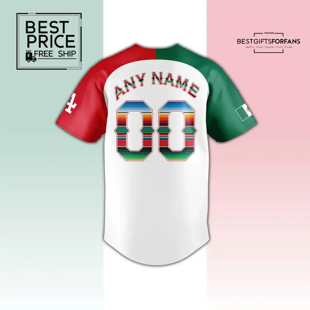 Mexican Heritage Night Limited Edition Baseball Jersey Mexican Heritage Night Limited Edition Baseball Jersey