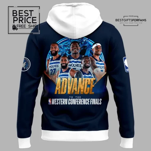  2025 Playoffs Wolves Back Special Edition Hoodie