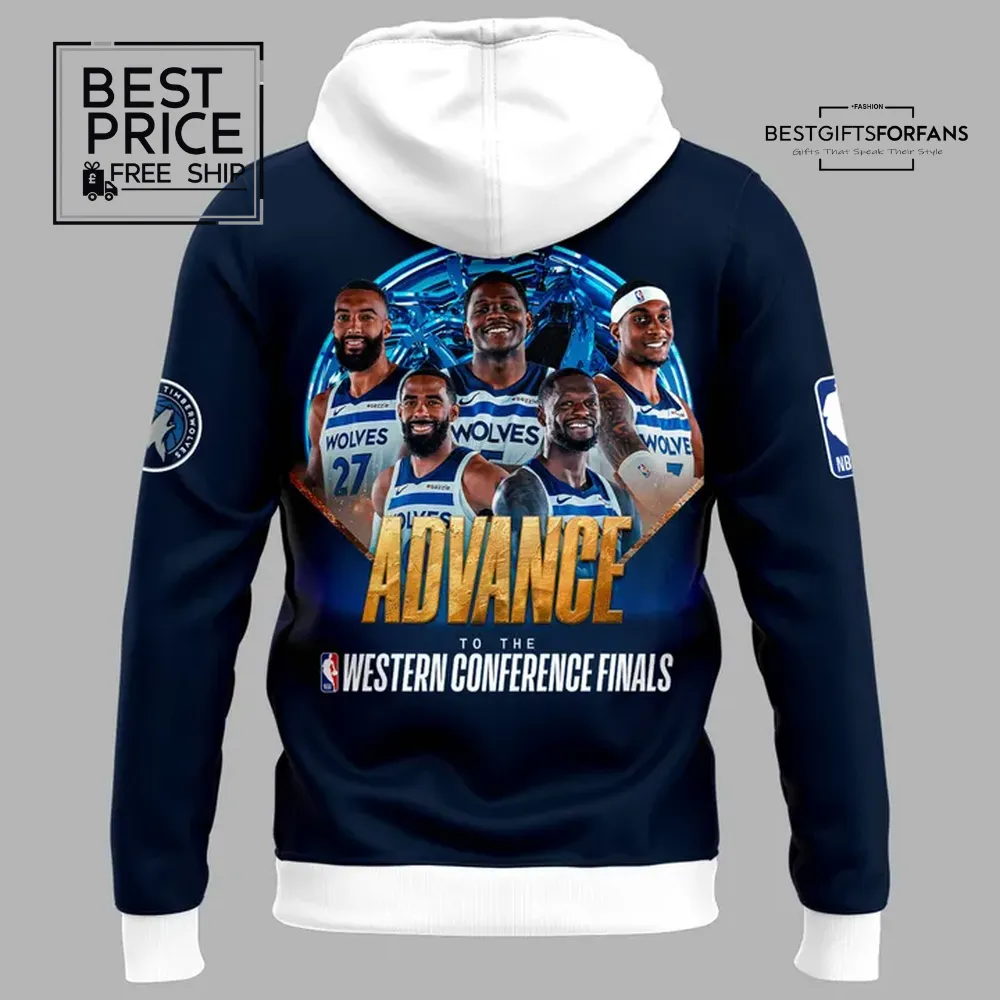 2025 Playoffs Wolves Back Special Edition Hoodie 2025 Playoffs Wolves Back Special Edition Hoodie