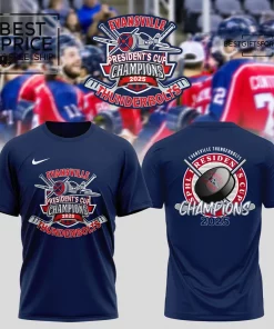 This Evansville Thunderbolts championship Limited Edition T-Shirt